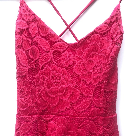 Show Me Your Mumu Victoria Lace Mini Dress - Picture 4 of 5